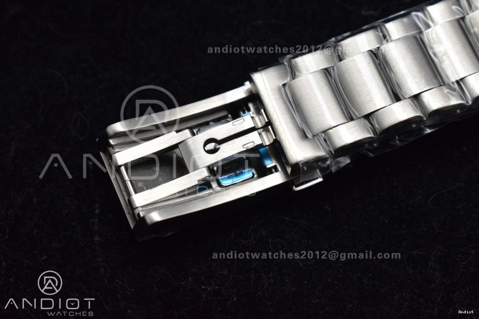 A2824 Ceramic Deep Edition 1:1 Bezel TF Orange Dial Best SS 6000M Seamaster on Gray Bracelet SS Ultra 1224